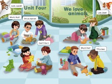 《Unit4 We love animals》Flash动画课件
