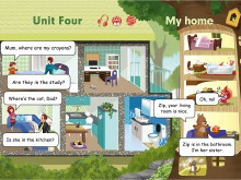 《Unit4 My home》Flash动画课件