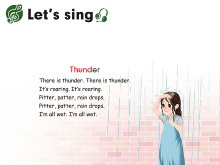 《Weather》lets sing Flash动画课件