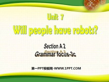 《Will people have robots?》PPT课件2