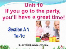 《If you go to the party you/ll have a great time!》PPT课件