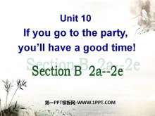 《If you go to the party you/ll have a great time!》PPT课件16