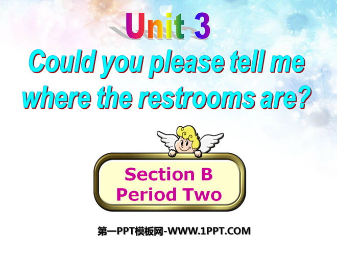 《Could you please tell me where the restrooms are?》PPT课件5