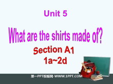《What are the shirts made of?》PPT课件6