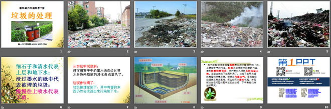 《垃圾的处理》环境和我们PPT课件