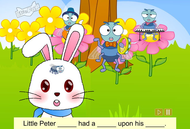 《Little peter rabbit》Flash动画课件