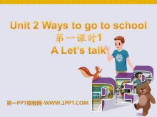 《Ways to go to school》PPT课件3