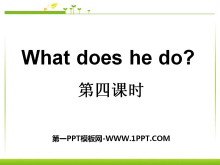 《What does he do?》PPT课件13