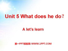 《What does he do?》PPT课件19