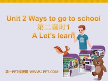 《Ways to go to school》PPT课件7