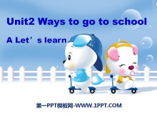 《Ways to go to school》PPT课件16