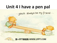 《I have a pen pal》PPT课件4