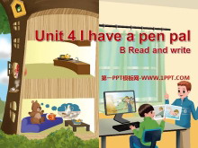 《I have a pen pal》PPT课件14