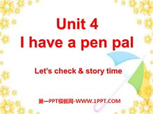 《I have a pen pal》PPT课件18