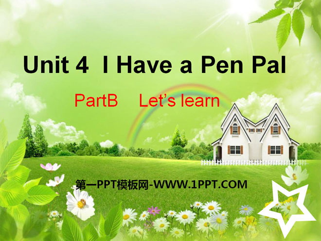 《I have a pen pal》PPT课件21