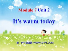 《It/s warm today》PPT课件3
