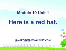 《Here/s a red hat》PPT课件5