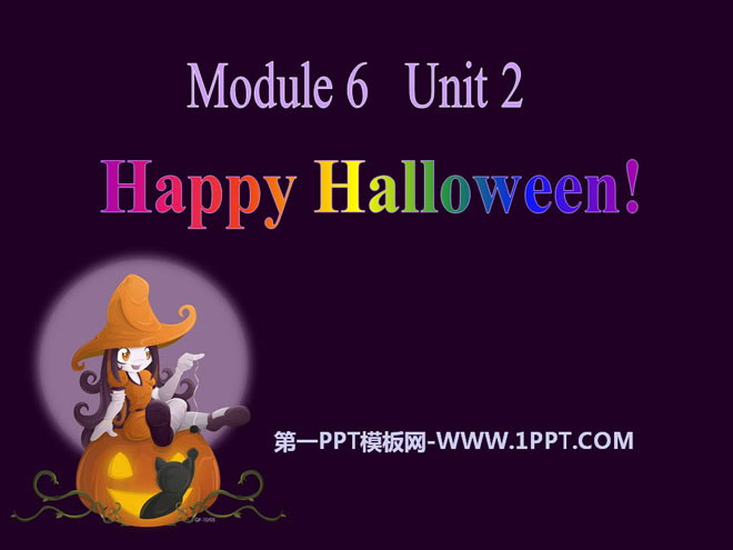 《Happy Halloween》PPT课件2