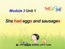 《She had eggs and sausages》PPT课件2