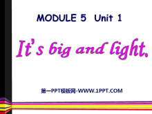《It/s big and light》PPT课件6