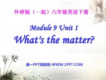 《What/s the matter?》PPT课件9