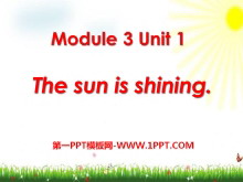 《The sun is shining》PPT课件5