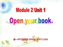《Open your book》PPT课件2