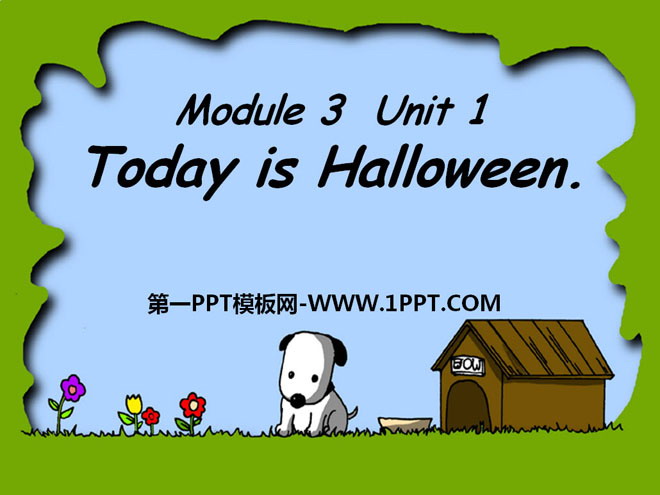 《Today is Halloween》PPT课件2
