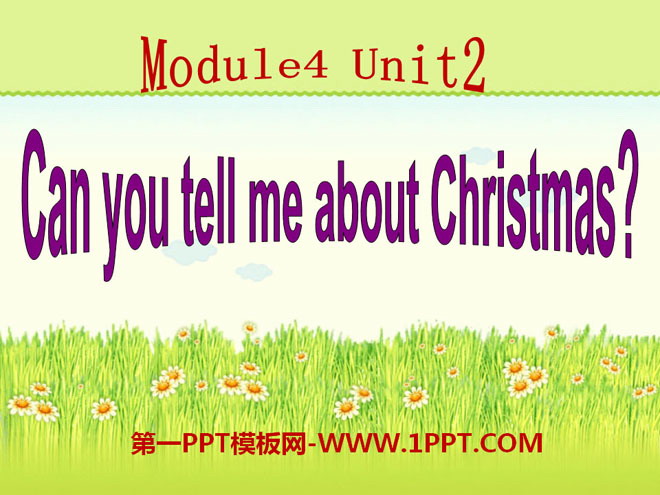 《Can you tell me about Christmas》PPT课件3