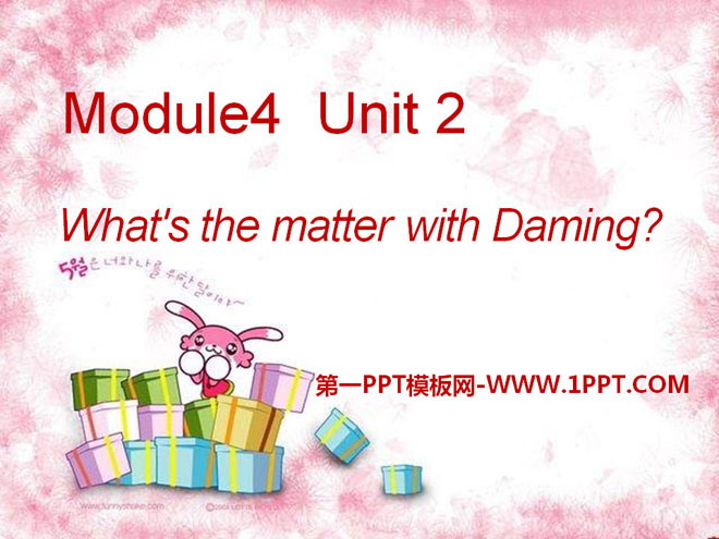 《What\s the matter with Daming?》PPT课件