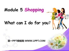 《What can I do for you?》Shopping PPT课件