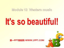 《It/s so beautiful》Western music PPT课件2