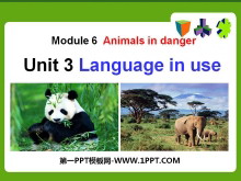 《Language in use》Animals in danger PPT课件