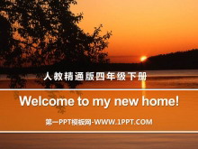 《Welcome to my new home》PPT课件4
