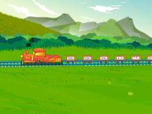 《小火车来了》10以内的加法和减法Flash动画课件