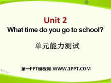《What time do you go to school?》PPT课件11
