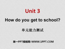 《How do you get to school?》PPT课件11