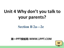 《Why don/t you talk to your parents?》PPT课件12