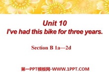 《I/ve had this bike for three years》PPT课件9