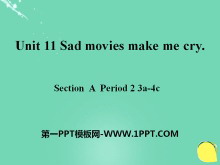 《Sad movies make me cry》PPT课件8