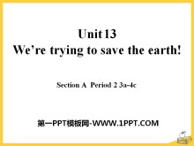 《We/re trying to save the earth!》PPT课件9