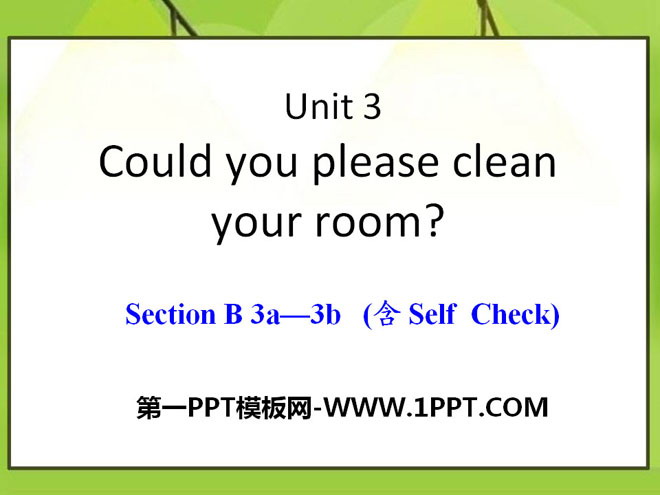 《Could you please clean your room?》PPT课件11