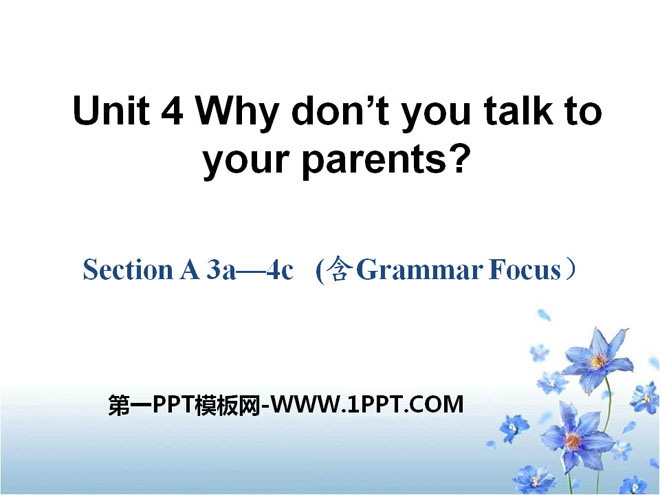 《Why don\t you talk to your parents?》PPT课件8