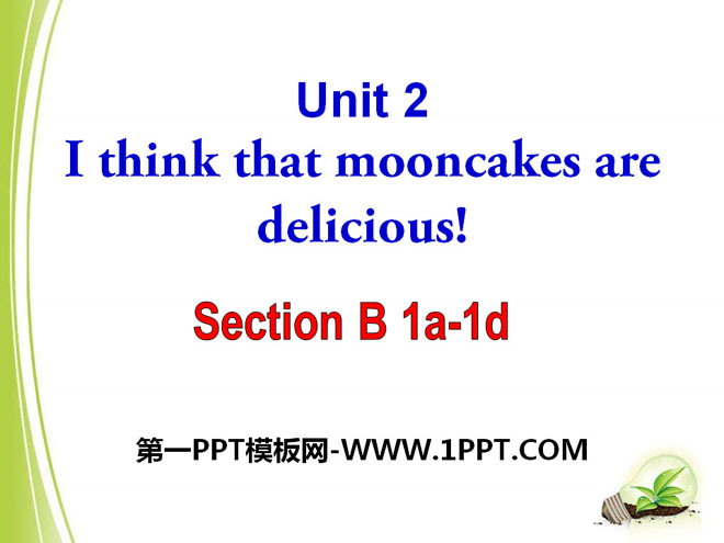 《I think that mooncakes are delicious!》PPT课件16