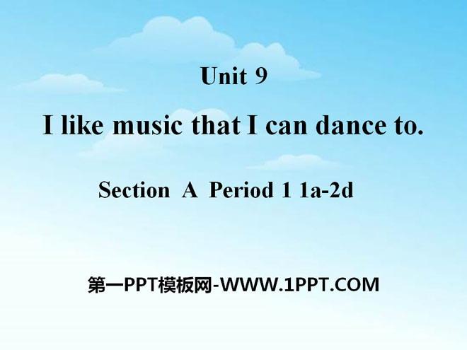 《I like music that I can dance to》PPT课件7