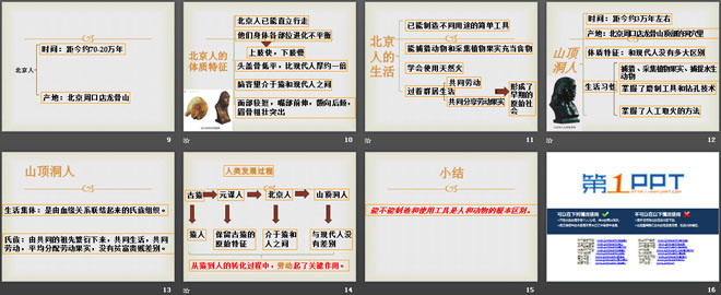 《中华大地早期人类的代表—北京人》中华大地上的史前时代PPT课件