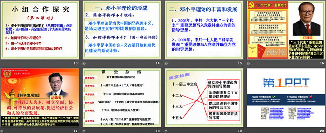 《邓小平理论是现代化建设的指针》建设中国特色社会主义PPT课件2