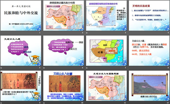 《民族和睦与中外交流史》隋唐时期PPT课件2