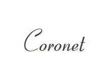 Coronet 字体下载