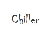 Chiller 字体下载
